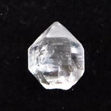 米国NY州産 ハーキマーダイヤモンド AAA+ 12mm原石 結晶 1.34g (ID:75437)