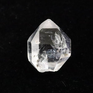 米国NY州産 ハーキマーダイヤモンド AAA+ 12mm原石 結晶 1.34g (ID:75437)