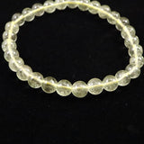 リビアングラス　6.5mm玉 ブレスレット 9.9g (ID:75615)