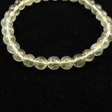 リビアングラス　6.5mm玉 ブレスレット 9.9g (ID:75615)