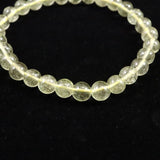 リビアングラス　6.5mm玉 ブレスレット 9.9g (ID:75615)