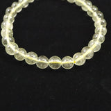 リビアングラス　6.5mm玉 ブレスレット 9.9g (ID:75615)