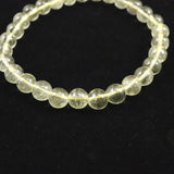 リビアングラス　6.5mm玉 ブレスレット 9.9g (ID:75615)