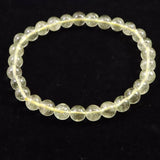 リビアングラス　6.5mm玉 ブレスレット 9.9g (ID:75615)