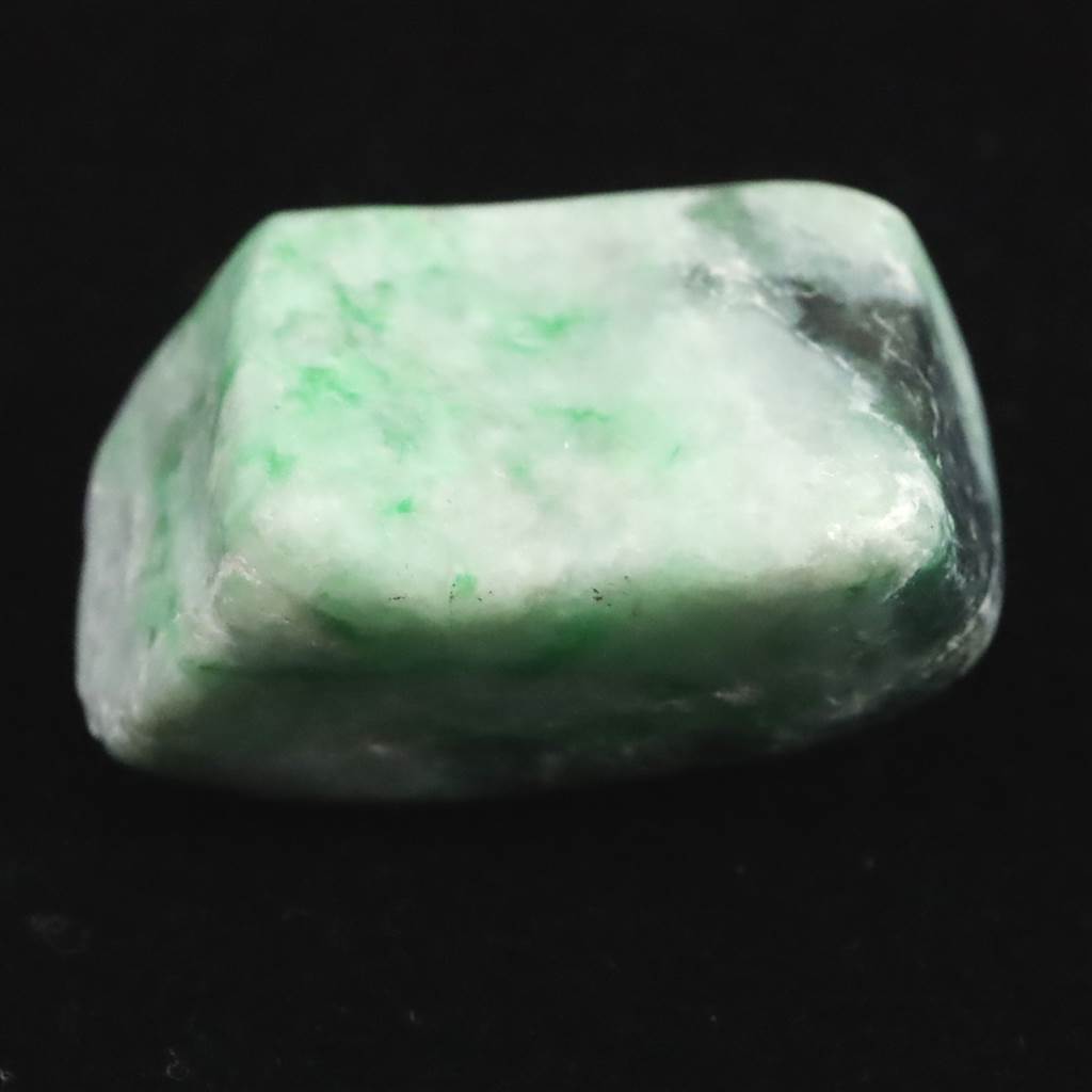 富山県 翡翠 ヒスイ 緑 22mm タンブル 11.4g (ID:75718) | 榎本通商