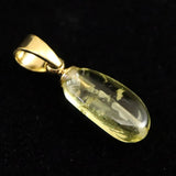 ブラジル産 ヘリオドール タンブル ペンダントトップ　0.57g (ID:75965)