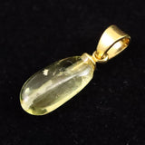 ブラジル産 ヘリオドール タンブル ペンダントトップ　0.57g (ID:75965)