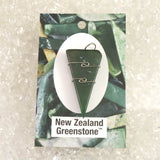 H&E社 ニュージーランド グリーンストーン タンブル ペンンダントトップ 9.4g (ID:75999)