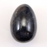 インド産 サファイア 結晶 41mmエッグ 蛍光 60.7ｇ (ID:76071)