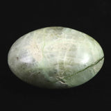 ガーニエライト グリーンムーンストーン 60mmタンブル  107g (ID:76299)