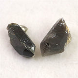 岐阜県中津川市蛭川産 黒水晶（モリオン） 原石 2個セット 10.7g (ID:76304)