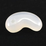 北海道 花石メノウ 瑪瑙 34mm勾玉 ディレクトリカード付 13.1g (ID:76473)