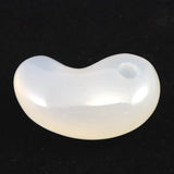 北海道 花石メノウ 瑪瑙 34mm勾玉 ディレクトリカード付 13.1g (ID:76473)