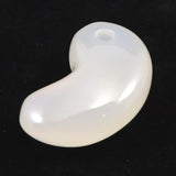 北海道 花石メノウ 瑪瑙 34mm勾玉 ディレクトリカード付 13.1g (ID:76473)