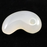 北海道 花石メノウ 瑪瑙 34mm勾玉 ディレクトリカード付 13.1g (ID:76473)