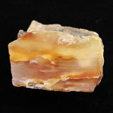 島根県　花仙山 めのう 瑪瑙 40mm原石 ディレクトリーカード付 65.2g (ID:76652)