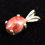 H&E社 シナゼツ(AZOZEO)  8mmオーバル ペンダントトップ 証明書付 0.6g (ID:76671)