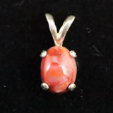 H&E社 シナゼツ(AZOZEO)  8mmオーバル ペンダントトップ 証明書付 0.6g (ID:76671)