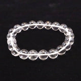 カイラス産 ヒマラヤ水晶　10ｍｍ玉ブレスレット 30.2g (ID:76733)