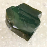出雲碧玉 出雲石 原石 磨き ディレクトリーカード付 12.4g　 (ID:76802)