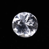 H&E社 フェナカイト(AZOZEO) A++  4.3mmラウンドカット ルース 証明書付 0.33ct (ID:77190)