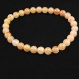 H&E社 サチャロカローズ アゼツライト（AZOZEO) 6mm玉ブレスレット 証明書付 11.0g (ID:77250)