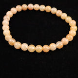 H&E社 サチャロカローズ アゼツライト（AZOZEO) 6mm玉ブレスレット 証明書付 11.0g (ID:77250)