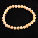 H&E社 サチャロカローズ アゼツライト（AZOZEO) 6mm玉ブレスレット 証明書付 11.0g (ID:77250)