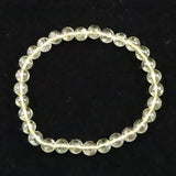 リビアングラス　AAA 6mm玉 ブレスレット 8.4g (ID:77271)