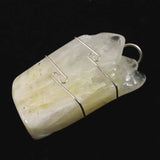 H&E社 サウラライトアゼツライト (AZOZEO) タンブル ペンダント 14.2g　 (ID:77280)