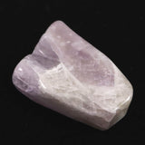 H&E社 サウラライトアゼツライト  (AZOZEO) アメジスト共生 タンブル 証明書付 11.7g (ID:77302)