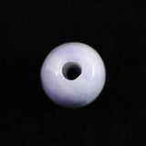 糸魚川翡翠  ヒスイ 小滝産 ラベンダー 9.7mm管玉 ビーズ ディレクトリカード付 0.86g (ID:77455)