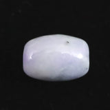 糸魚川翡翠  ヒスイ 小滝産 ラベンダー 9.7mm管玉 ビーズ ディレクトリカード付 0.86g (ID:77455)