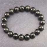 グリーンランド産 ヌーマイト STグレード 10mm玉 ブレスレット 34.0g  (ID:77635)