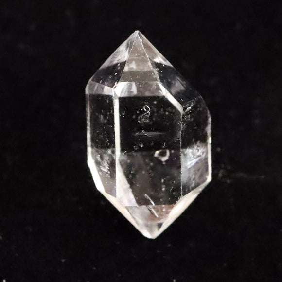 米国NY州産 ハーキマーダイヤモンド AAA+ 15mm原石 結晶 1.21g (ID:77645)