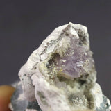 福島県只見町産 かぐや姫水晶 紫水晶 2個セット　20.2g (ID:77801)