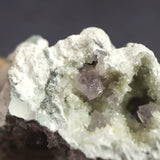 福島県只見町産 かぐや姫水晶 紫水晶 2個セット　20.2g (ID:77801)