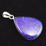 ラピスラズリ 3A  26mmペアシェイプ  ペンダントトップ 6.2g  (ID:77890)