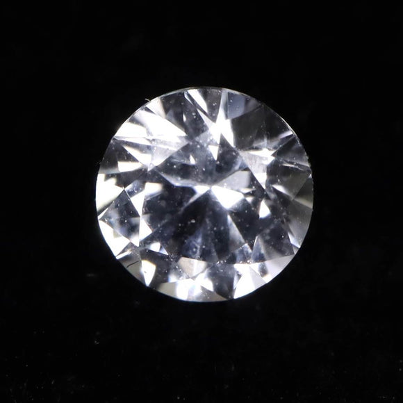 ロシア産 フェナカイト 3.7mmラウンドカット ルース 0.21ct (ID:78034)