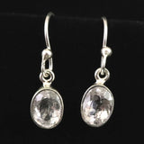 ロシア産 フェナカイト 7X5mmオーバルカット ピアス 2.3g (ID:78081)