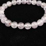 モンドクォーツ エレスチャル 8mmブレスレット 証明書付 19.1g (ID:78135)