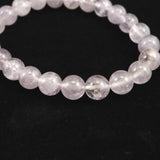 モンドクォーツ エレスチャル 8mmブレスレット 証明書付 19.1g (ID:78135)