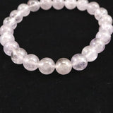 モンドクォーツ エレスチャル 8mmブレスレット 証明書付 19.1g (ID:78135)