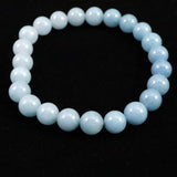 スコルザライト　トロレアイト　トロール石　8mm玉ブレスレット 17.8g (ID:78177)