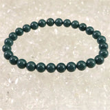 出雲碧玉 出雲石 SA  6mm玉ブレスレット ディレクトリカード付 8.8g (ID:78230)