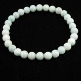 H&E社 アズマー 6mm玉ブレスレット 証明書付 10.1g (ID:78280)