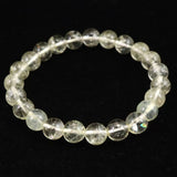 H&E社 ゴールデン アゼツライト（AZOZEO) 8mm玉ブレスレット 証明書付 17.9g (ID:78331)