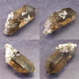 モンブラン産 煙水晶 キー  貫入 35.2g (ID:78504)