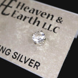 H&E社 アゼツライト(AZOZEO) 4mmラウンド ピアス 証明書付 (ID:79034)