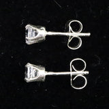 H&E社 アゼツライト(AZOZEO) 4mmラウンド ピアス 証明書付 (ID:79034)